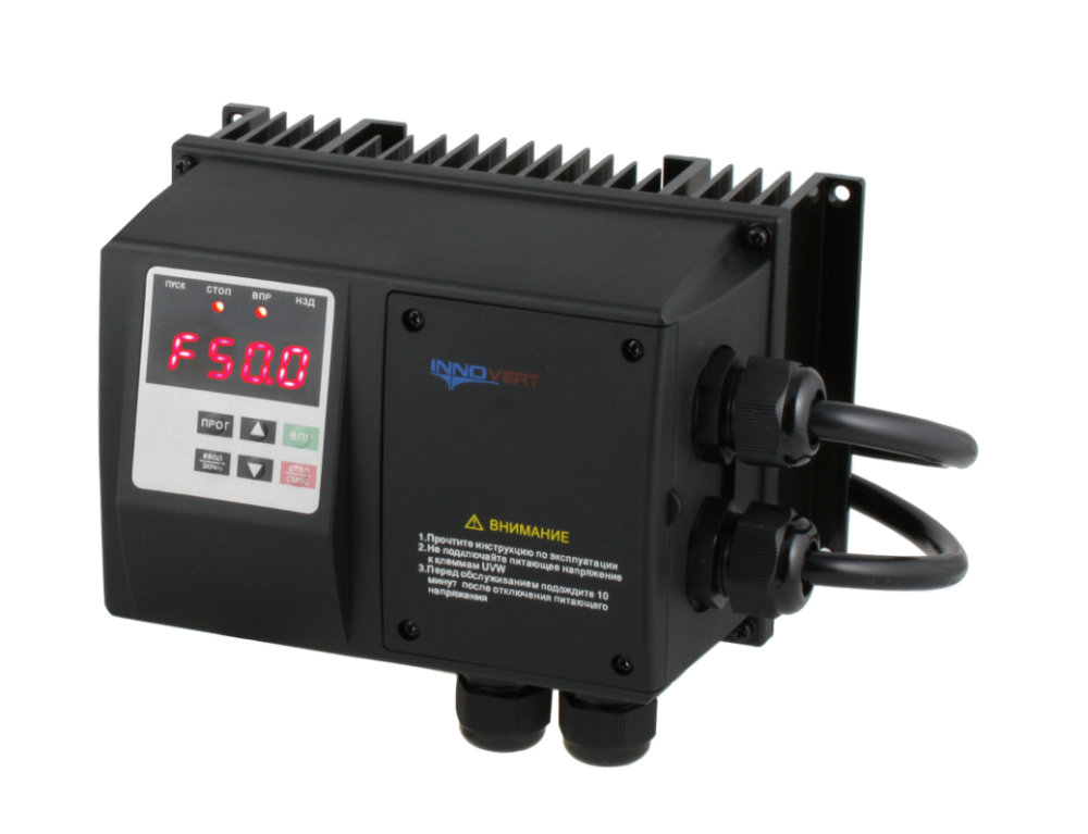 INNOVERT IPD551P21B IP65, 0,55кВт, 220В, 3,5А