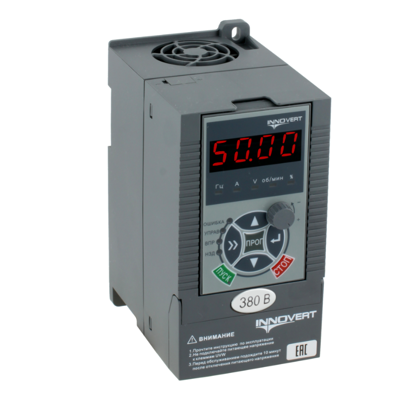 Преобразователь частоты INNOVERT PUMP IHD751P43T, 0,75кВт, 380В, 2,5А